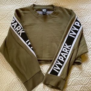 Ivy Park crop sweatshirt